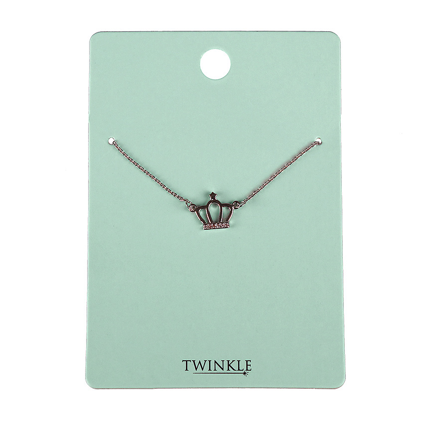 Изображение товара Браслет с подвеской Crown TWINKLE женский латунь фианит украшение