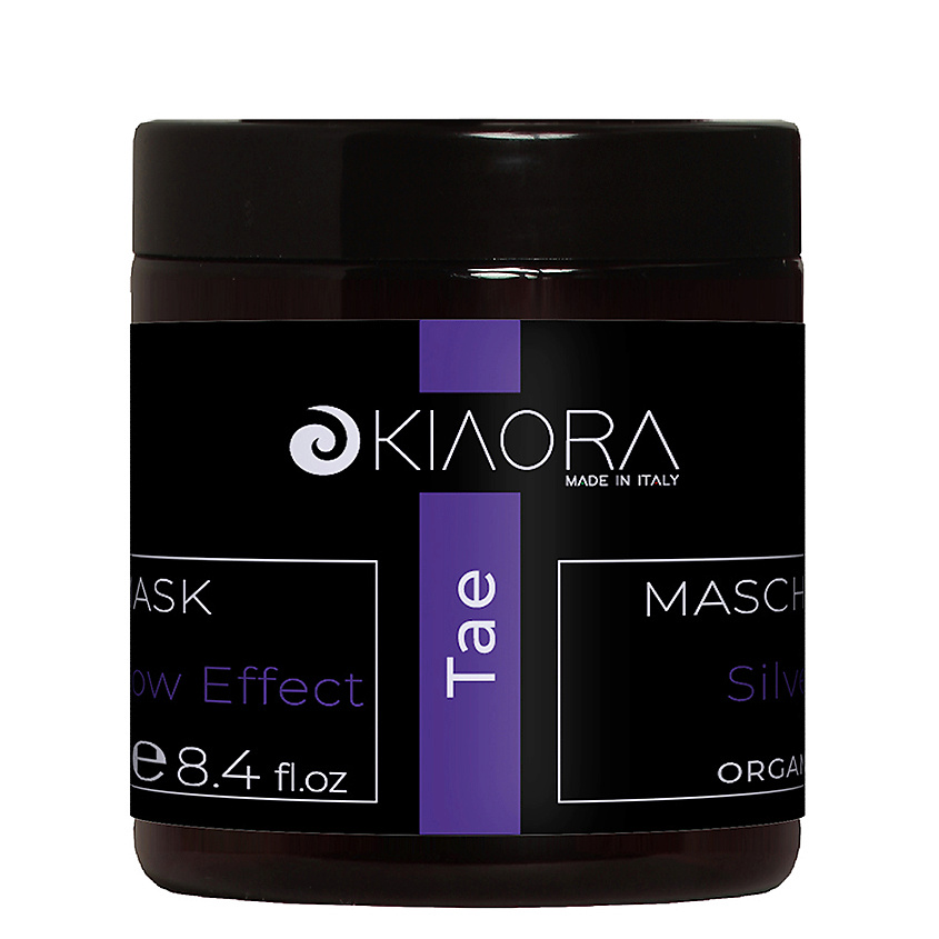 Изображение товара KIAORA Маска для осветленных волос фиолетовая Tae, 250 мл