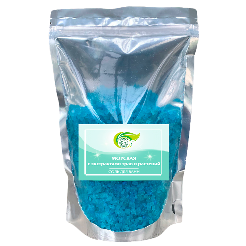 Изображение товара ТОНУС+ Соль для ванн "Морская с экстрактами", Морская с экстрактами