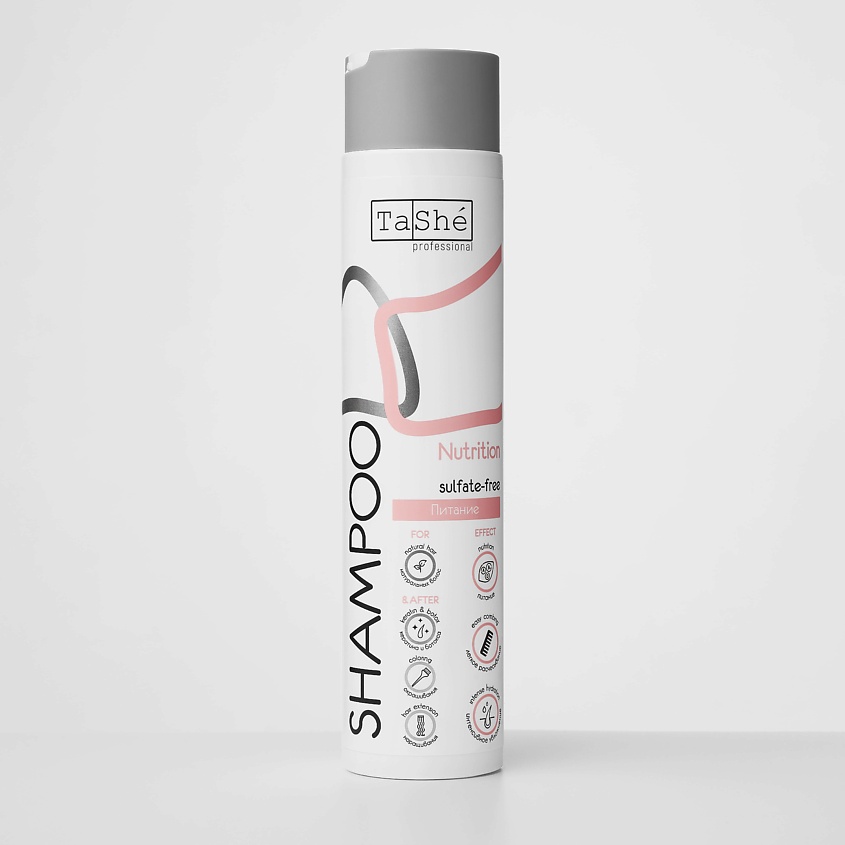 Изображение товара TASHE PROFESSIONAL Шампунь бессульфатный "Nutrition", 300 мл