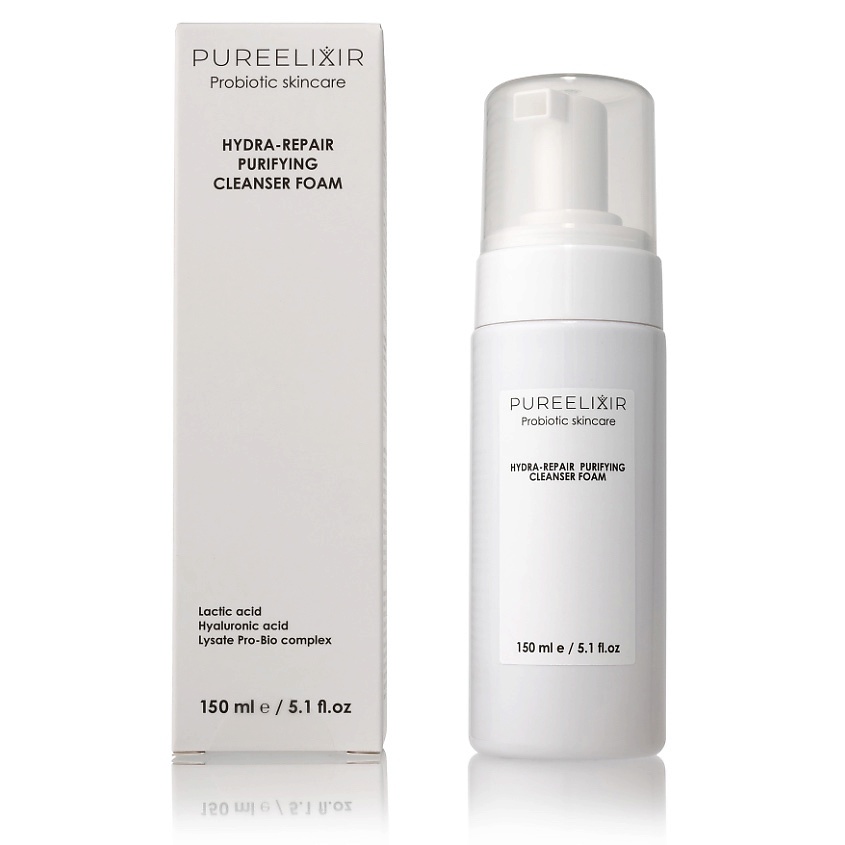 Изображение товара PUREELIXIR Очищающая пенка для умывания "Интенсивное увлажнение и восстановление", 1 шт.