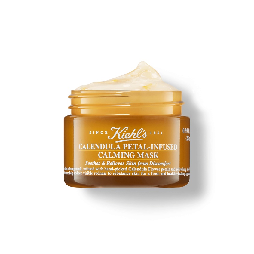 Изображение товара KIEHL'S Успокаивающая маска Calendula Petal Infused Skin-Calming Mask, 28 мл