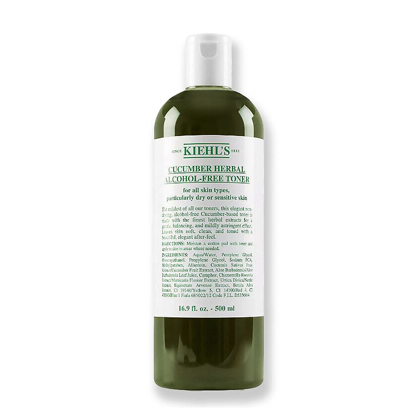 Изображение товара KIEHL'S Огуречный тоник Cucumber Herbal Alcohol-Free Toner, 500 мл