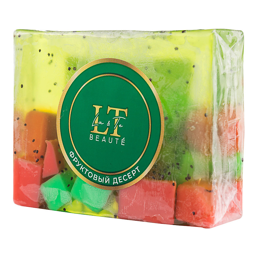 Изображение товара LA & TE BEAUTÉ Мыло ручной работы арбуз, 80 г