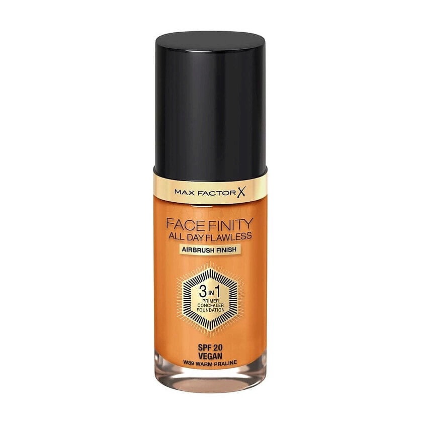 Изображение товара MAX FACTOR Тональный крем для лица Facefinity All Day Flawless, W89 Warm Praline