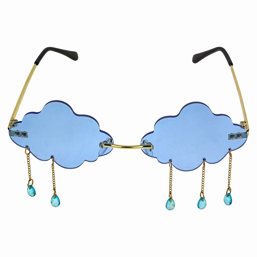 Изображение товара Женские солнцезащитные очки Облако от LUKKY с розовой оправой и облачными формами