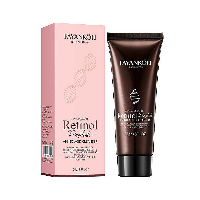 Изображение товара FAYANKOU Очищающая пенка для умывания с ретинолом и аминокислотами 1 шт