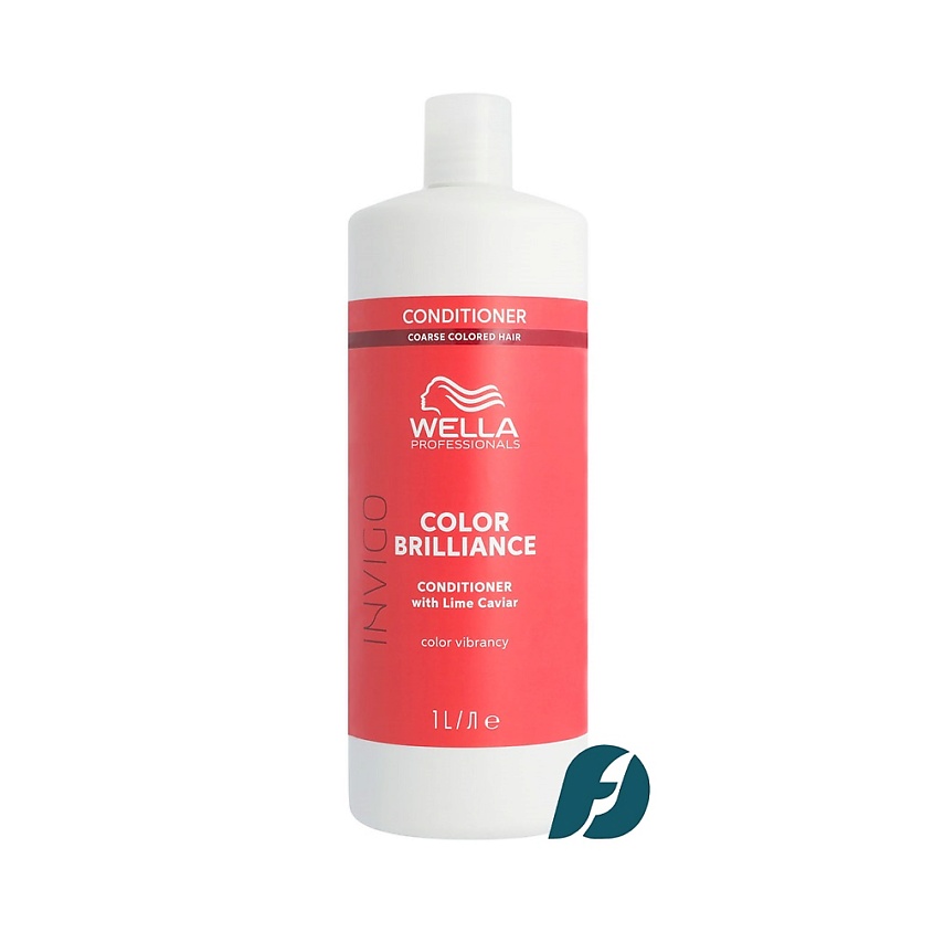 Изображение товара WELLA PROFESSIONALS Бальзам для окрашенных жестких волос Invigo Color Brilliance COARSE, 1000 мл