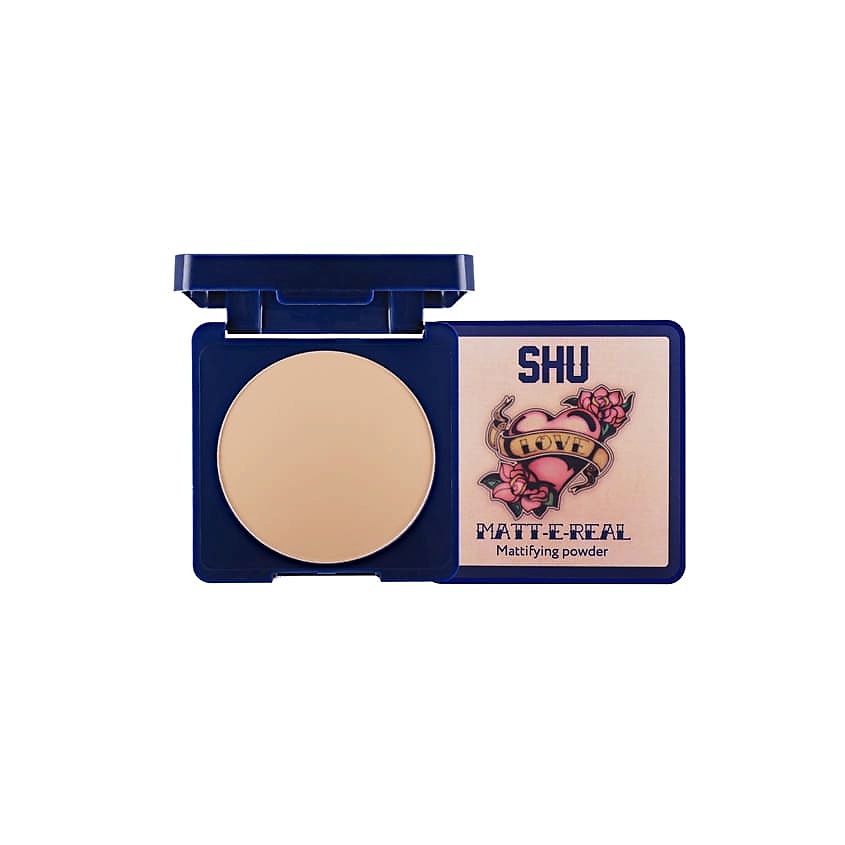 Изображение товара Компактная матовая пудра SHU Matt E Real № 301 8 г для лица