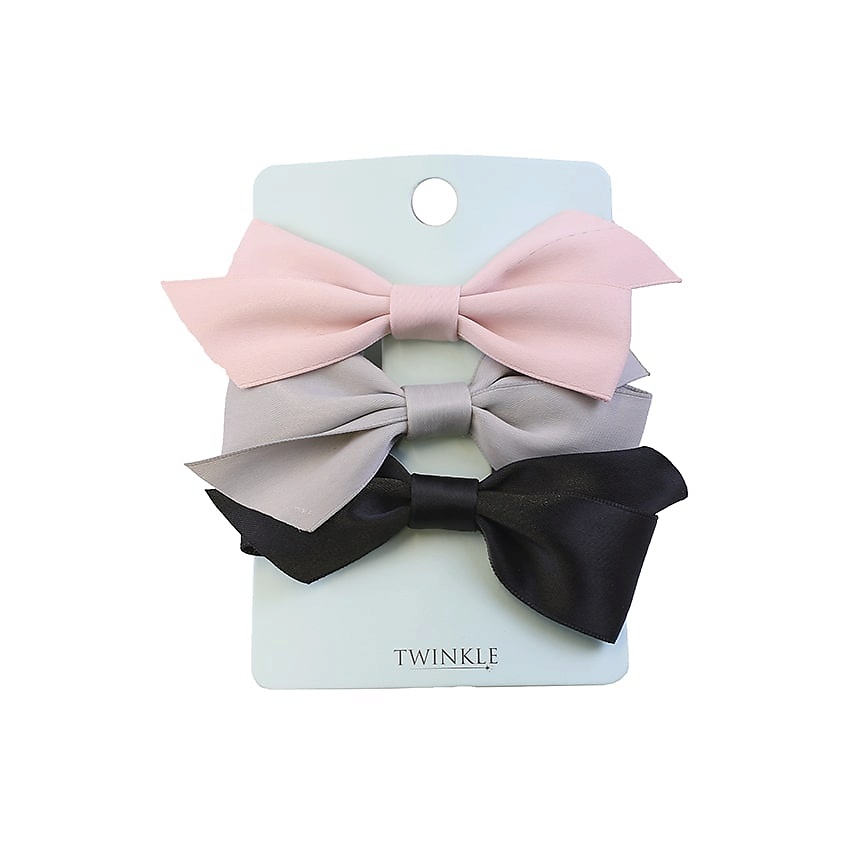 Изображение товара TWINKLE Набор заколок для волос Satin для женщин, 3 шт.