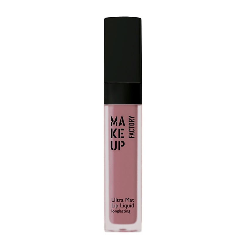 Изображение товара MAKE UP FACTORY Помада для губ матовая жидкая Ultra Mat Lip Liquid Longlasting, № 25 Dusty Rose, 6 мл