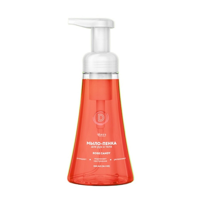 Изображение товара DUKE’S HOME WONDERS Мыло-пенка для рук и тела, аромат Rose Candy, 1 шт.