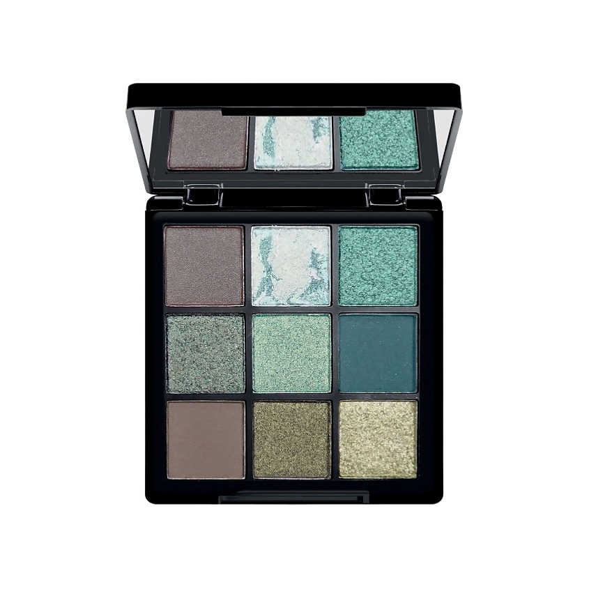 Изображение товара MAKE UP FACTORY Палетка теней для век Pro Effect № 50 Green Selection