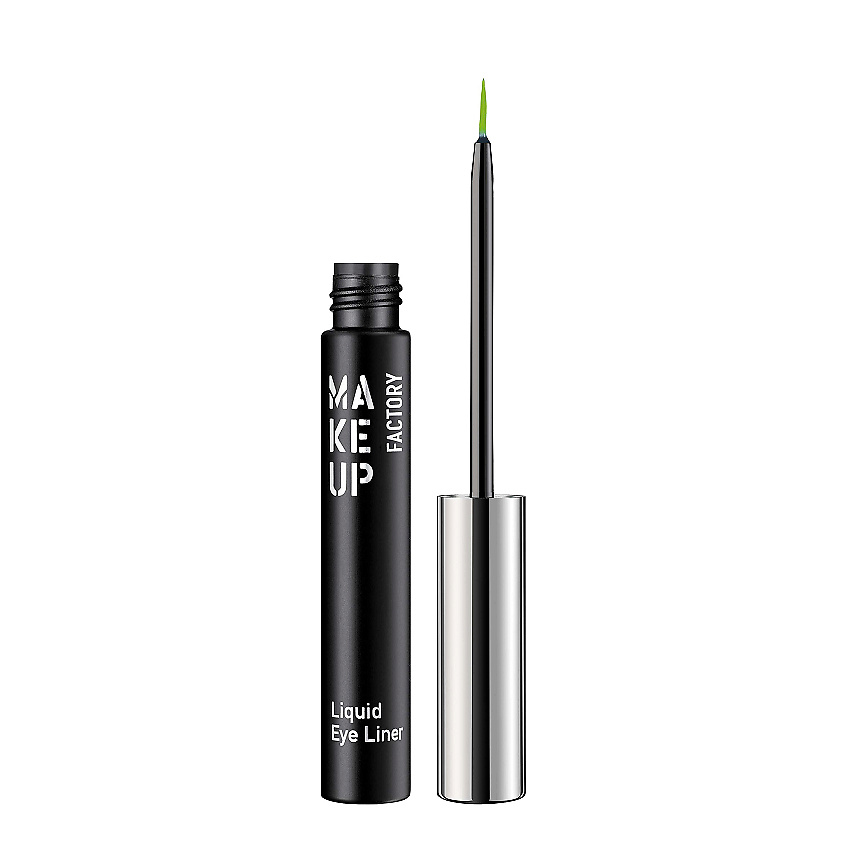 Изображение товара MAKE UP FACTORY Подводка для глаз Liquid Eye Liner, № 11 Lime Time, 4 мл