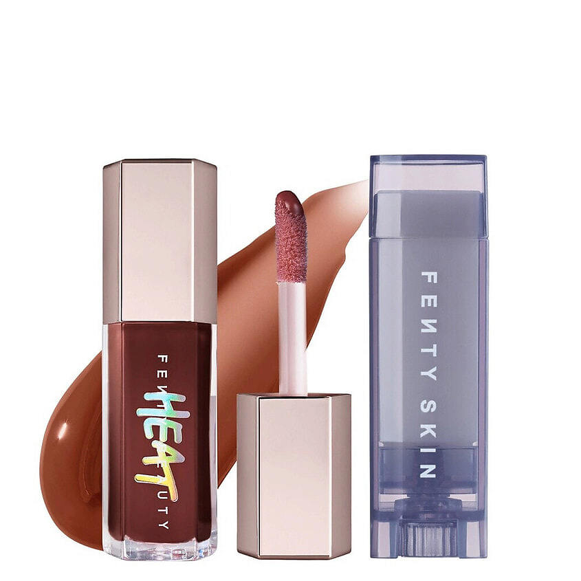 Изображение товара FENTY BEAUTY Набор для губ GLOSS BOMB HEAT X LUX BALM