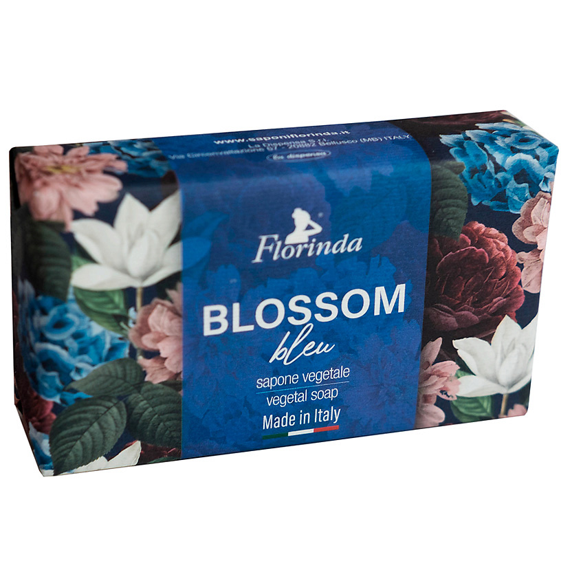 Изображение товара FLORINDA Мыло "Таинственный сад" Blossom blue/ Синие цветы, 200 г