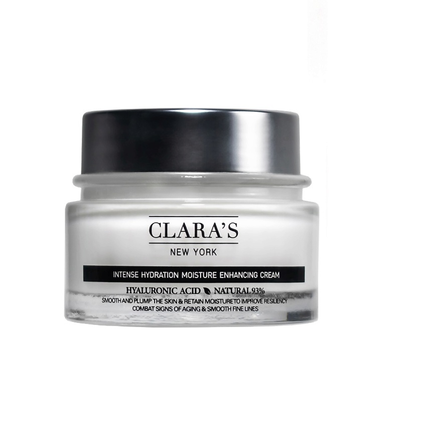 Изображение товара Крем для лица с гиалуроновой кислотой CLARA'S NEW YORK 50 мл для увлажнения молодости