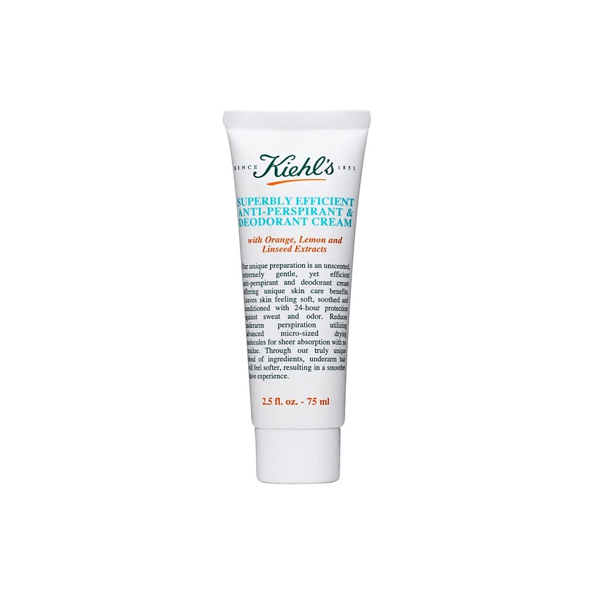 Изображение товара KIEHL'S Кремовый дезодорант-антиперспирант Superbly Efficient Antiperspirant & Deodorant, 75 мл