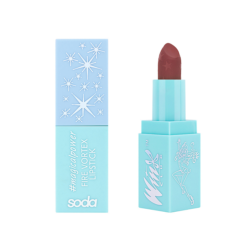 Изображение товара SODA Помада для губ Fire Vortex #magicalpower. Коллекция Winx, 001 Sky, 3,6 г