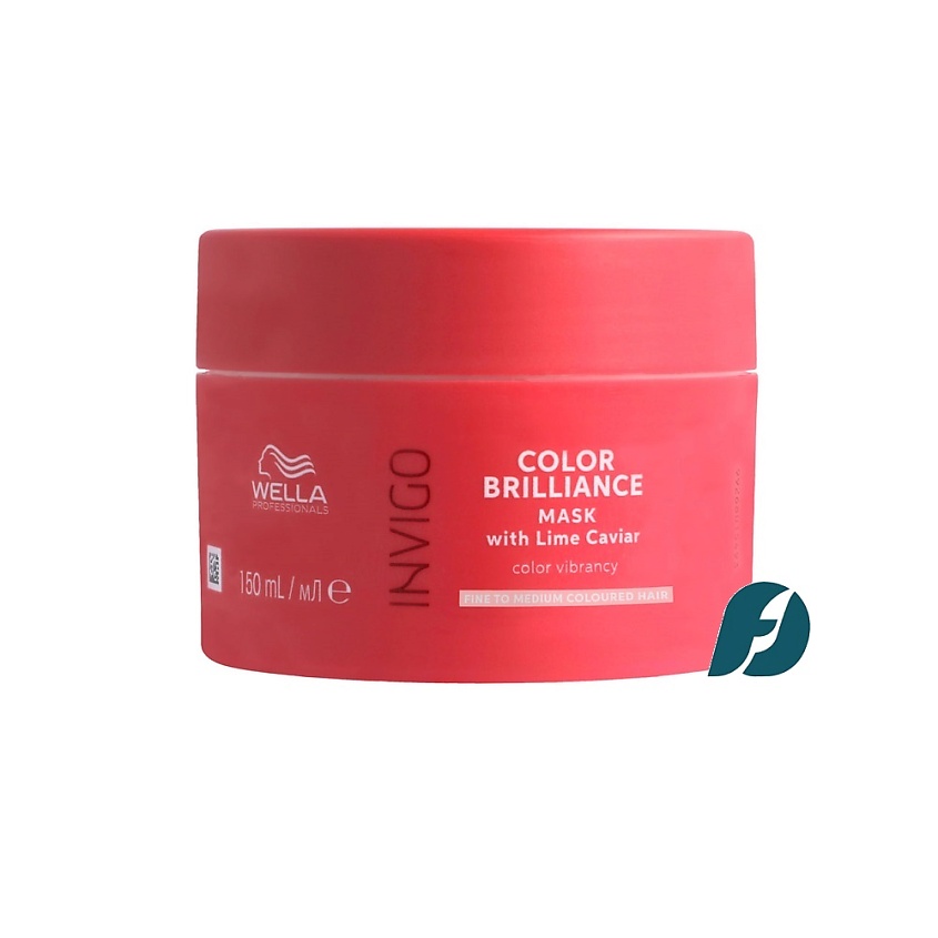 Изображение товара WELLA PROFESSIONALS Маска для окрашенных нормальных и тонких волос Invigo Color Brilliance, 150 мл