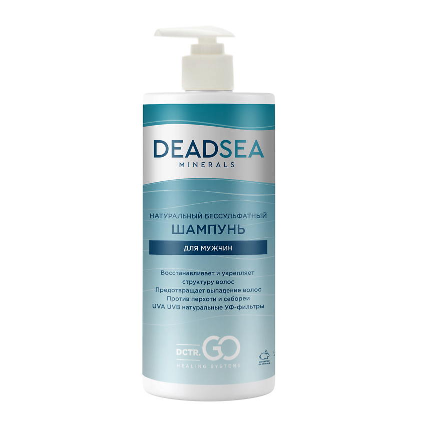 Изображение товара DCTR.GO HEALING SYSTEM Шампунь мужской против перхоти и выпадения волос, 1000 мл