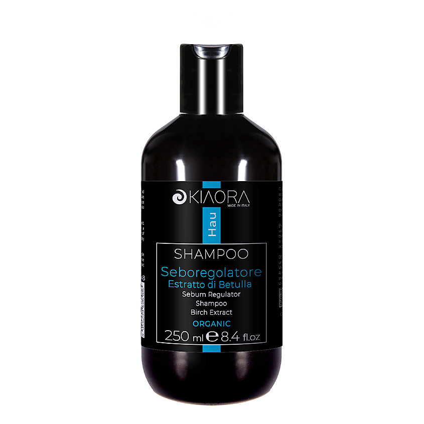 Изображение товара KIAORA Шампунь для жирной кожи головы с регуляцией выделения себума Hau, 250 мл