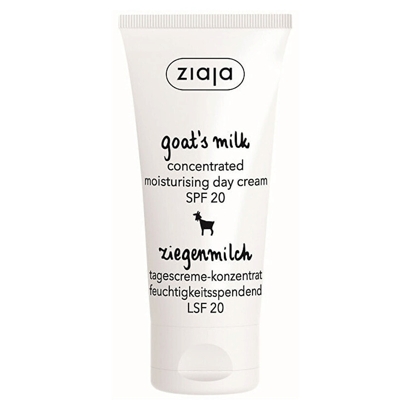 Изображение товара ZIAJA Ежедневный увлажняющий дневной крем SPF 20 Goat`s Milk, 50 мл