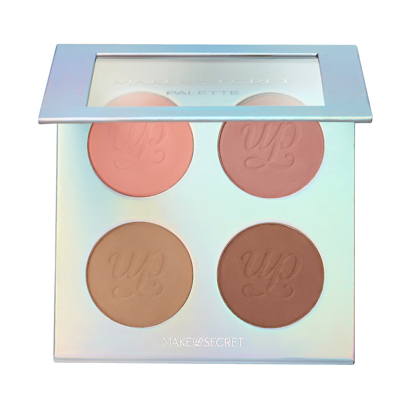 Изображение товара MAKE-UP SECRET Палитра гибридных текстур Hybrid Textures Palette BRONZE AND ROUGE, 15,2 гр; PROFESSIONAL PALETTE