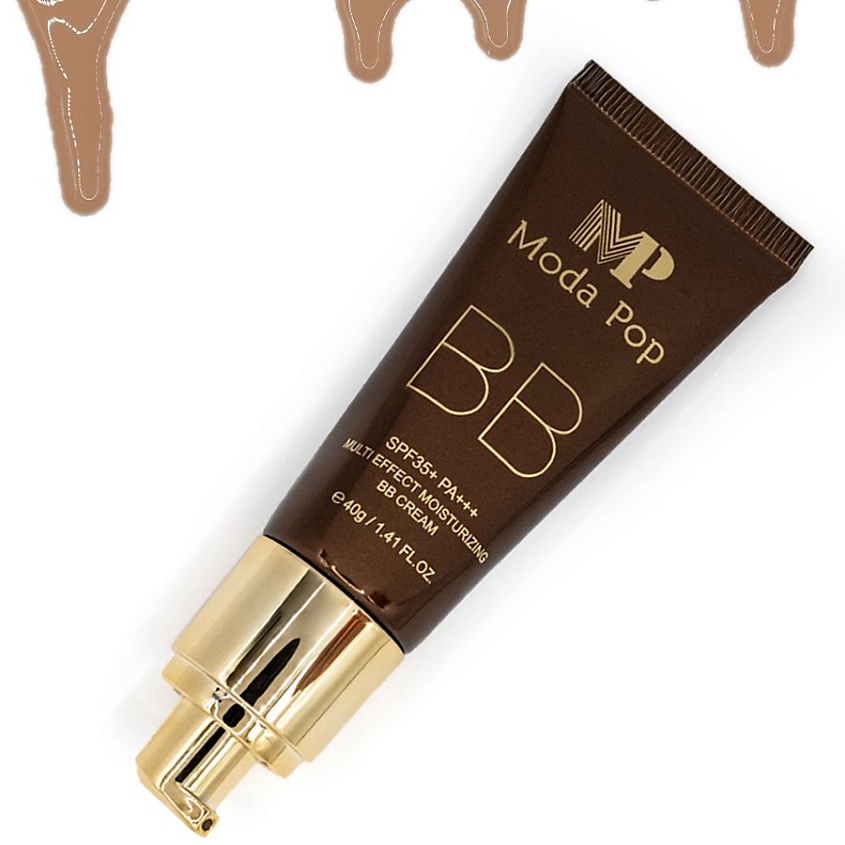 Изображение товара MODAPOP ВВ крем тональный для лица SPF 35, темно-бежевый, Тон 104