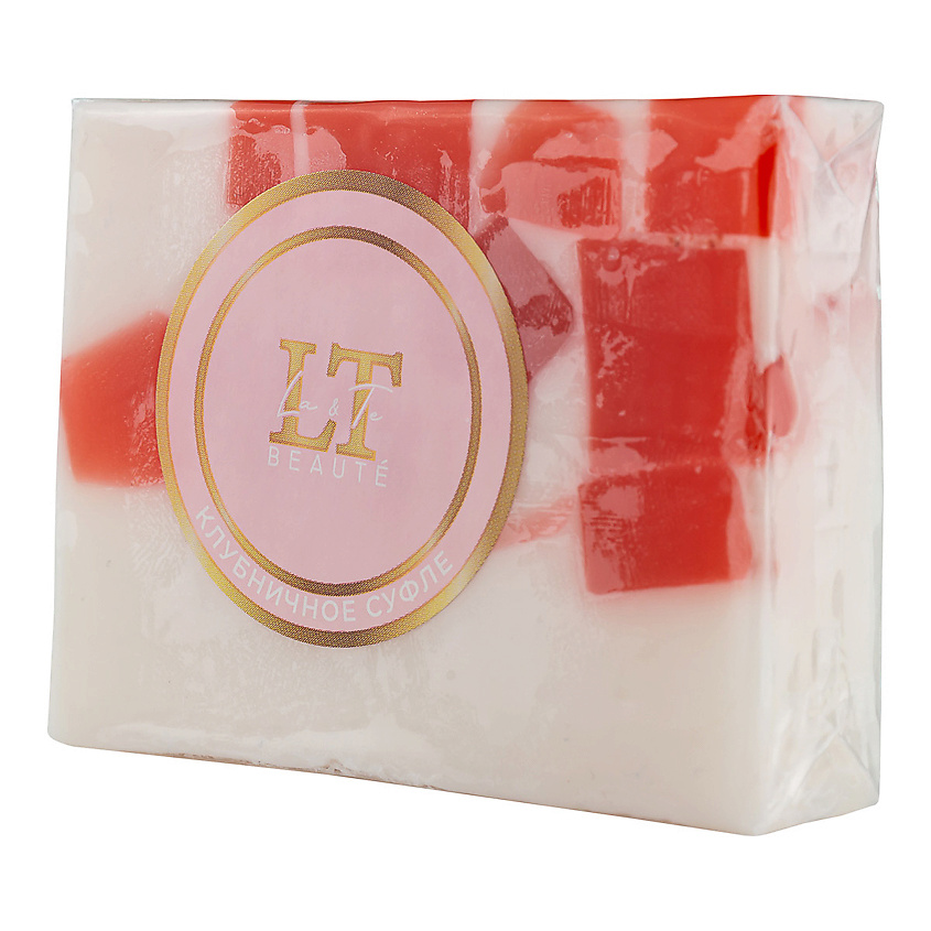 Изображение товара LA & TE BEAUTÉ Мыло ручной работы с ароматом клубники, 80 г