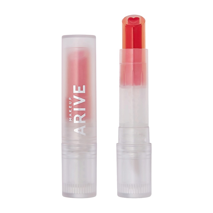 Изображение товара ARIVE MAKEUP Оттеночный солнцезащитный бальзам для губ Pretty Protective Tinted Lip Balm SPF 30 PA++, 05 Devoted - теплый красный, 3,2 г