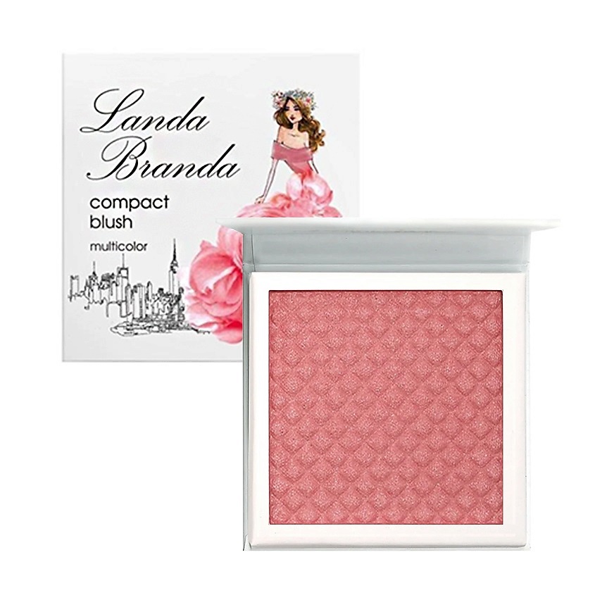 Изображение товара Компактные румяна LANDA BRANDA № 51 кирпичный 5 гр натуральный цвет
