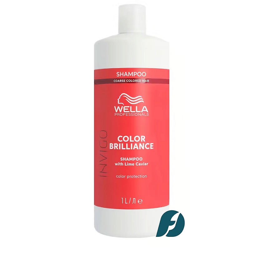Изображение товара WELLA PROFESSIONALS Шампунь для окрашенных жестких волос Invigo Color Brilliance COARSE, 1000 мл
