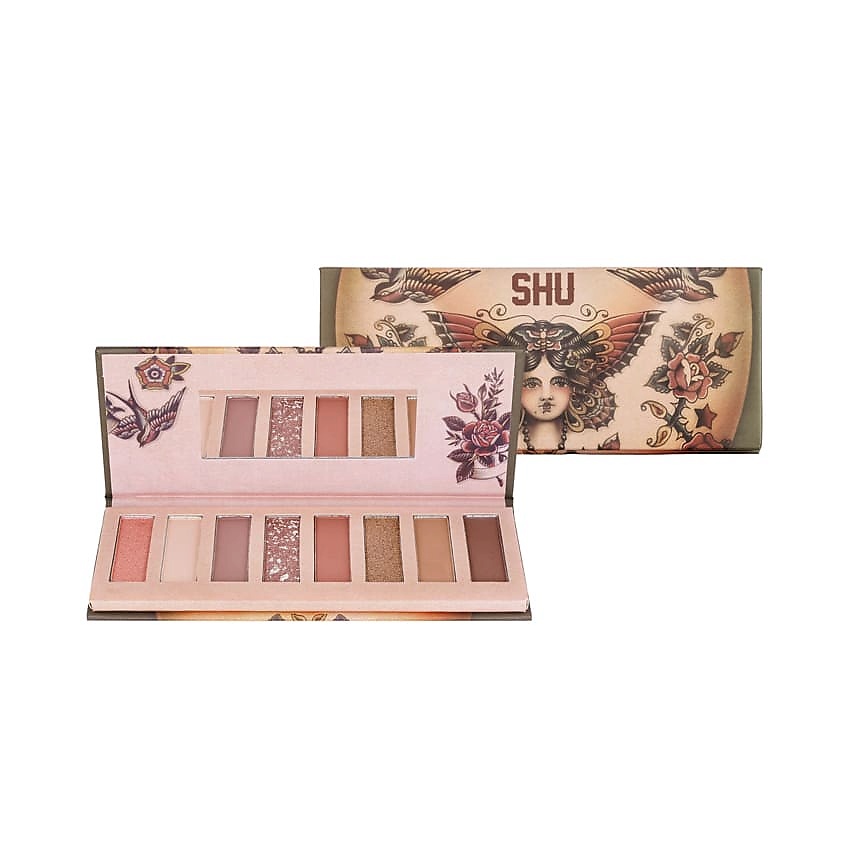 Изображение товара SHU Палетка теней для век Female Gaze, № 143 нежный нюд, 12 г