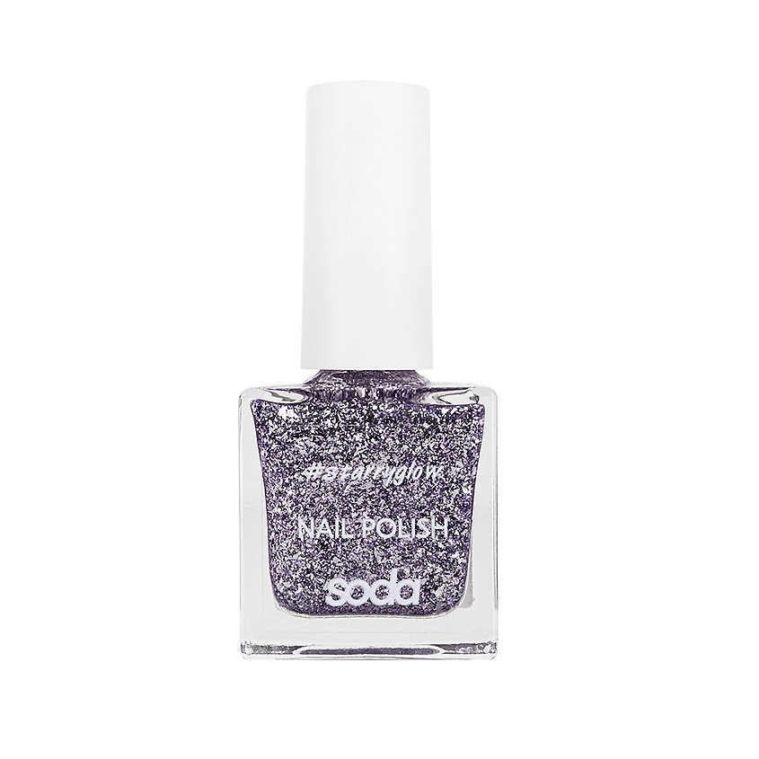 Изображение товара SODA Лак для ногтей NAIL POLISH #starryglow, № 005 UNIVERSE, 8 мл