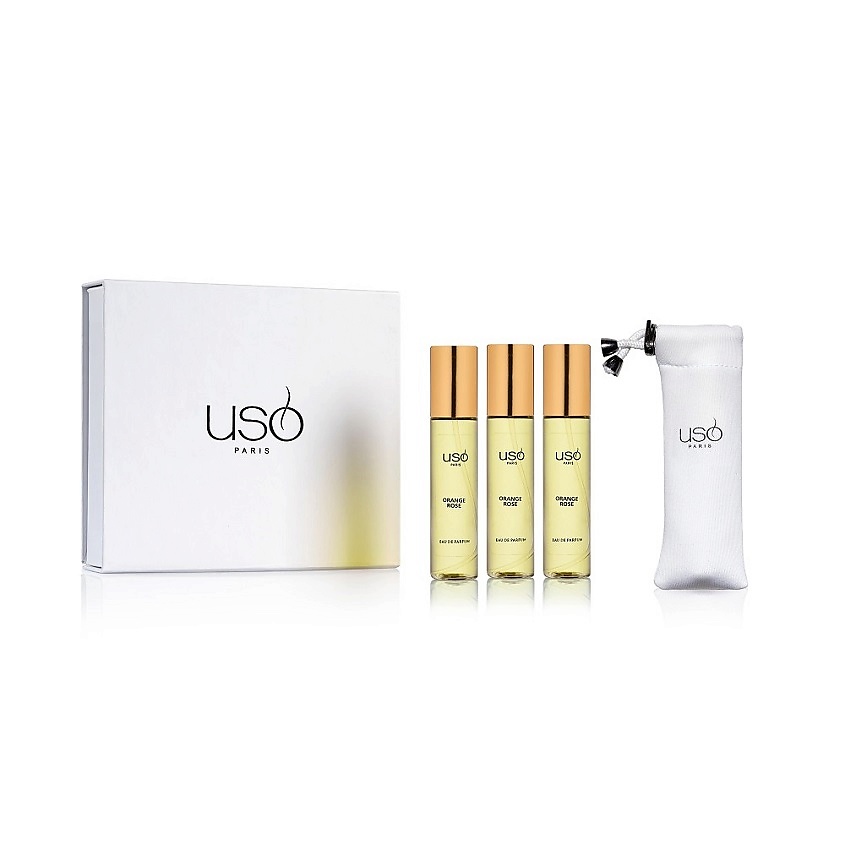 Изображение товара USO PARIS Набор Orange Rose, Парфюмерная вода, спрей 3х15 мл