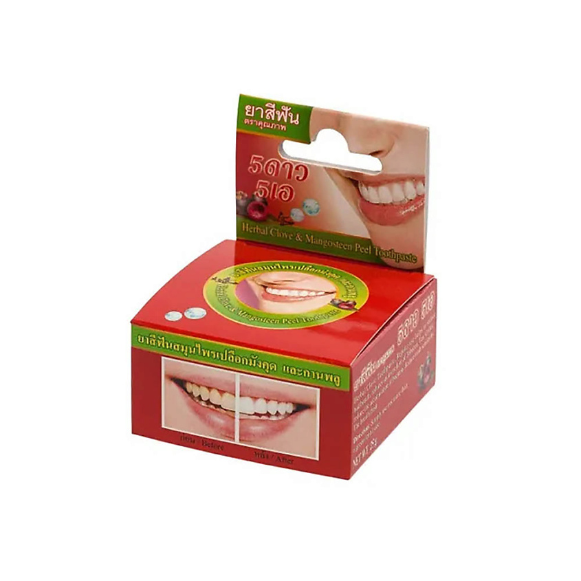 Изображение товара 5 STAR COSMETIC Зубная паста с экстрактом мангостина 1 шт