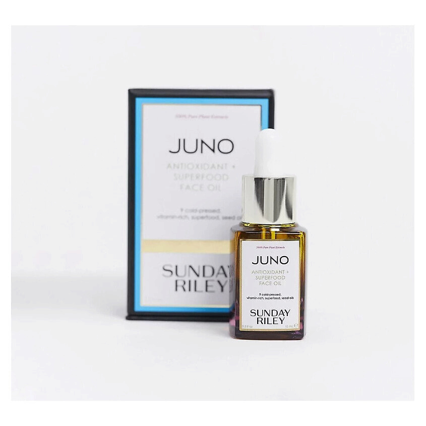 Изображение товара SUNDAY RILEY Масло для лица с антиоксидантами JUNO Antioxidant + Superfood Face Oil, 15 мл