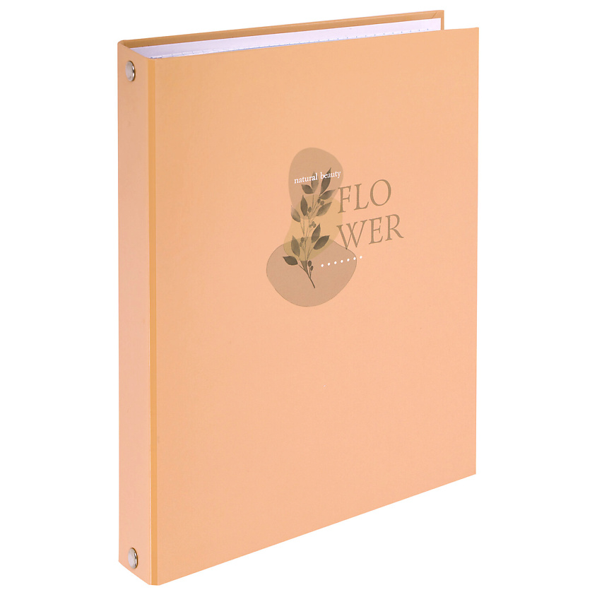 Изображение товара Тетрадь на кольцах BRAUBERG 120л пастельный цветок сменный блок