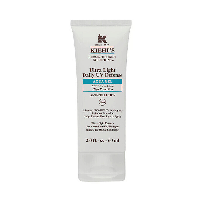 Изображение товара KIEHL'S Солнцезащитный крем-гель для жирной кожи Ultra Light Daily UV Defense Aqua Gel SPF 50, 60 мл