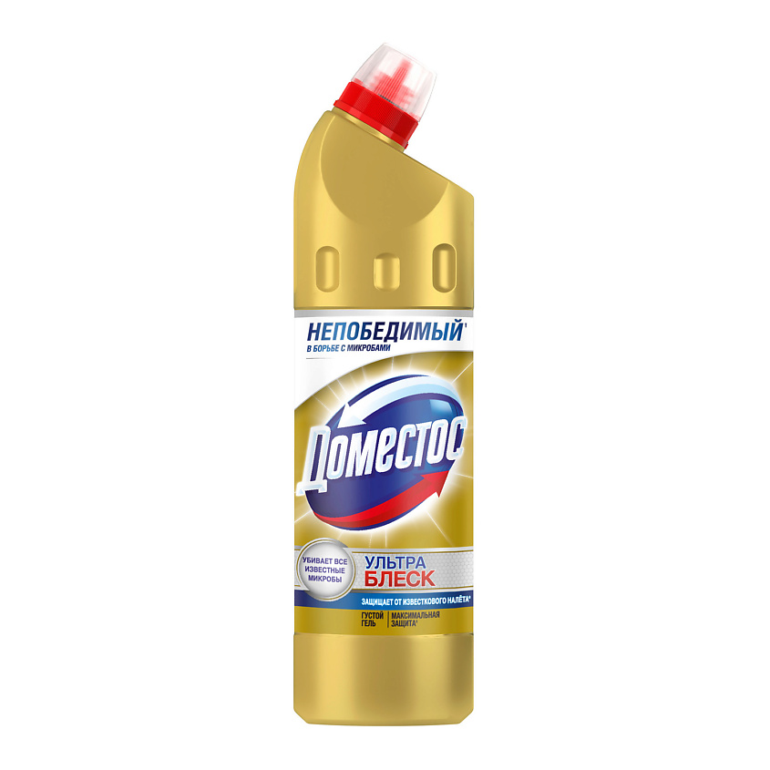 Изображение товара DOMESTOS Чистящее средство для туалета Ультра Блеск, 750 мл