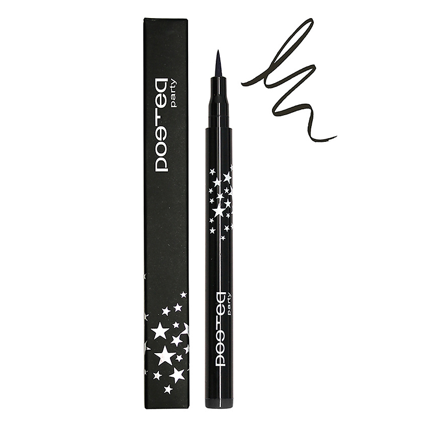 Изображение товара Подводка для глаз POETEQ Поэтэ 15 водостойкий фломастер 0,7 мл
