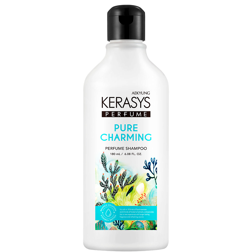 Изображение товара KERASYS Parfum Шампунь для волос Шарм 180 мл для сухих и ломких волос