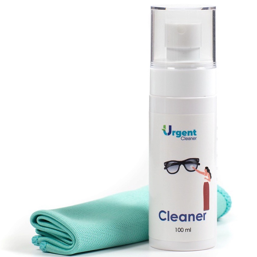 Изображение товара URGENT Спрей для очков очищающий, 1 шт.