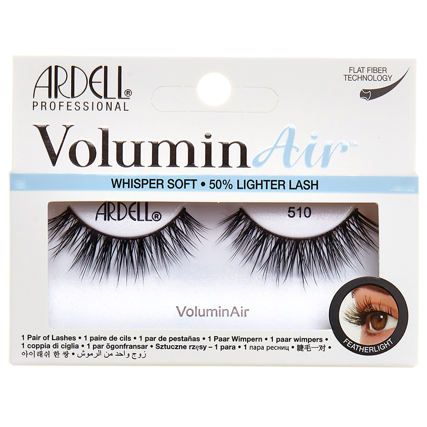 Изображение товара ARDELL 510 Накладные ресницы воздушный объем, 1 шт.