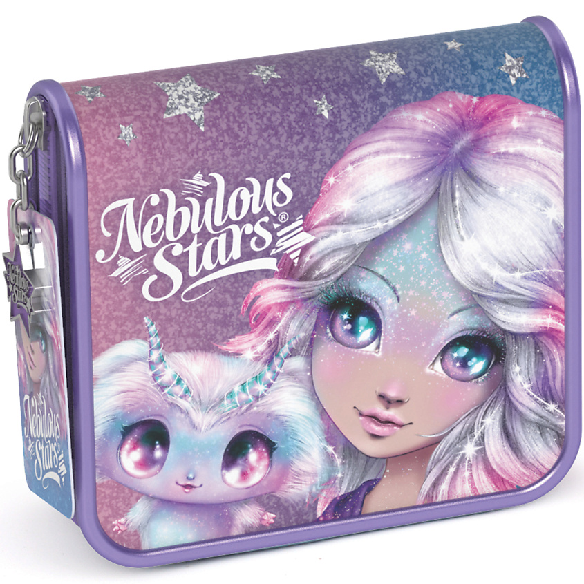 Изображение товара NEBULOUS STARS Серия Estrelia: Кошелек с картхолдером и отделением для монет, Сиреневый