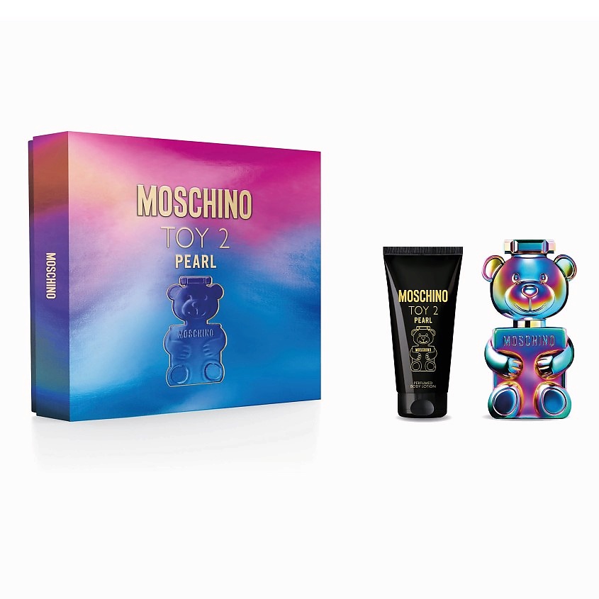 Изображение товара MOSCHINO Подарочный набор женский Toy 2 Pearl, Парфюмерная вода, спрей 30 мл + лосьон для тела50 мл