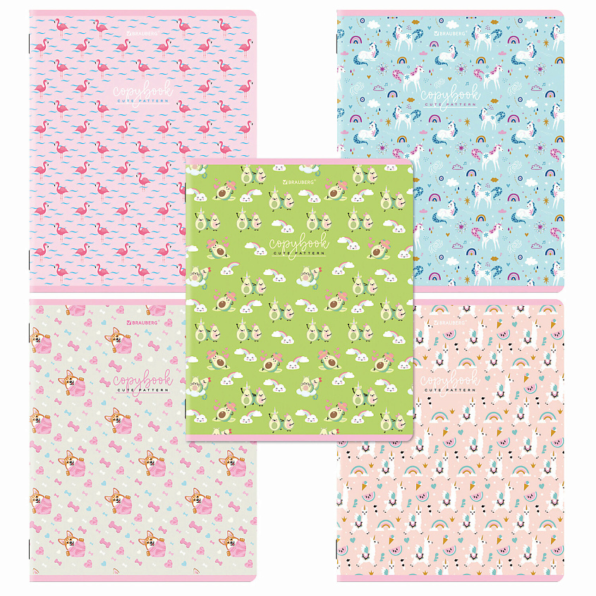 Изображение товара BRAUBERG Тетради ДЭК, 5 шт - удобные и практичные для учебы и работы