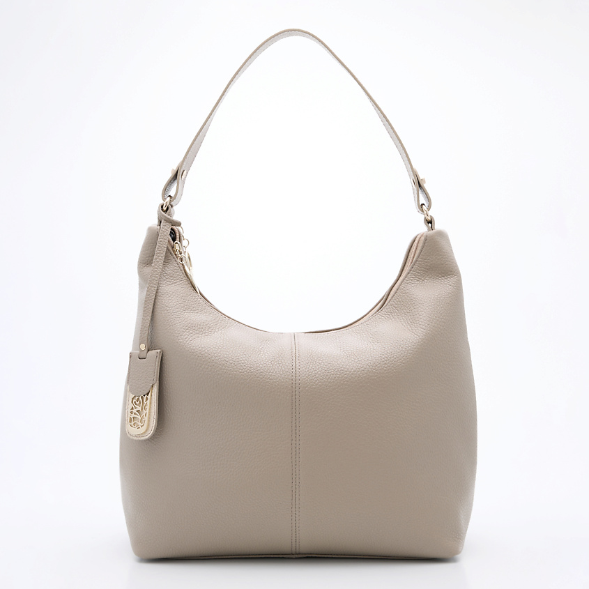 Изображение товара Кожаная сумка женская хобо вместительная на плечо от FRANCHESCO MARISCOTTI