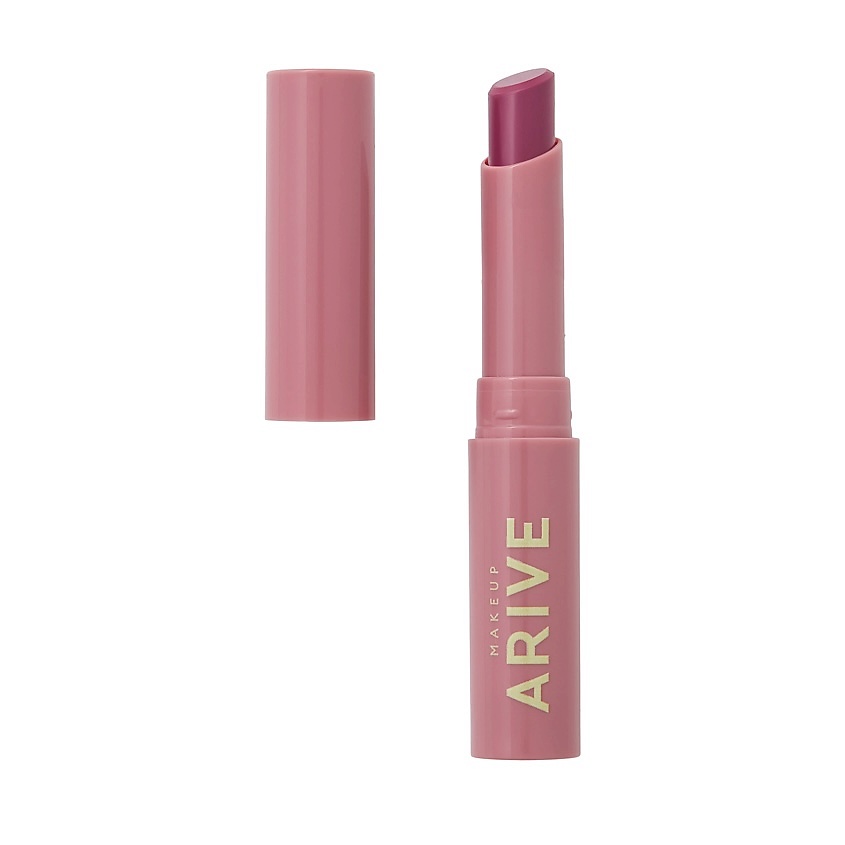 Изображение товара ARIVE MAKEUP Увлажняющая помада Balm Lipstick, 04 Hot Topic - сливовый, 2 г